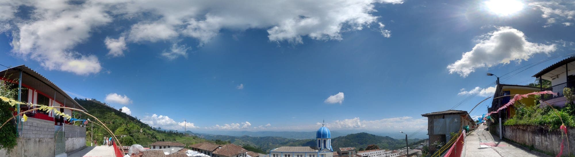 Vista panorámica de Balboa, Risaralda